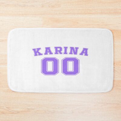 Aespa Karina Varsity Bath Mat