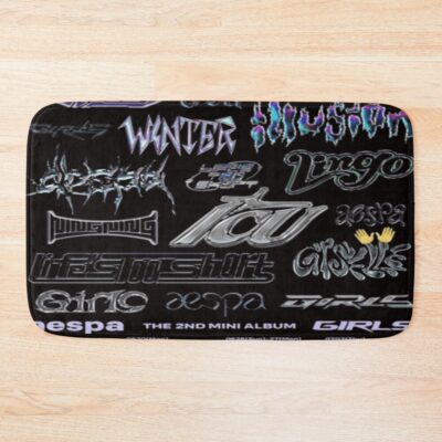 Aespa Logos Bath Mat