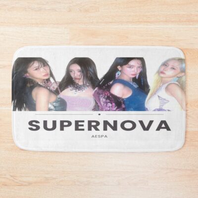 Supernova Poster Bath Mat