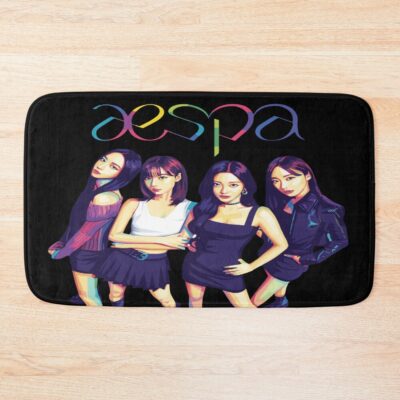 Aespa Kpop Bath Mat