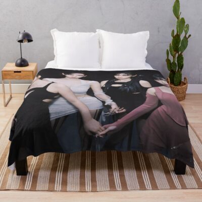 Aespa Kpop Girl Group Throw Blanket