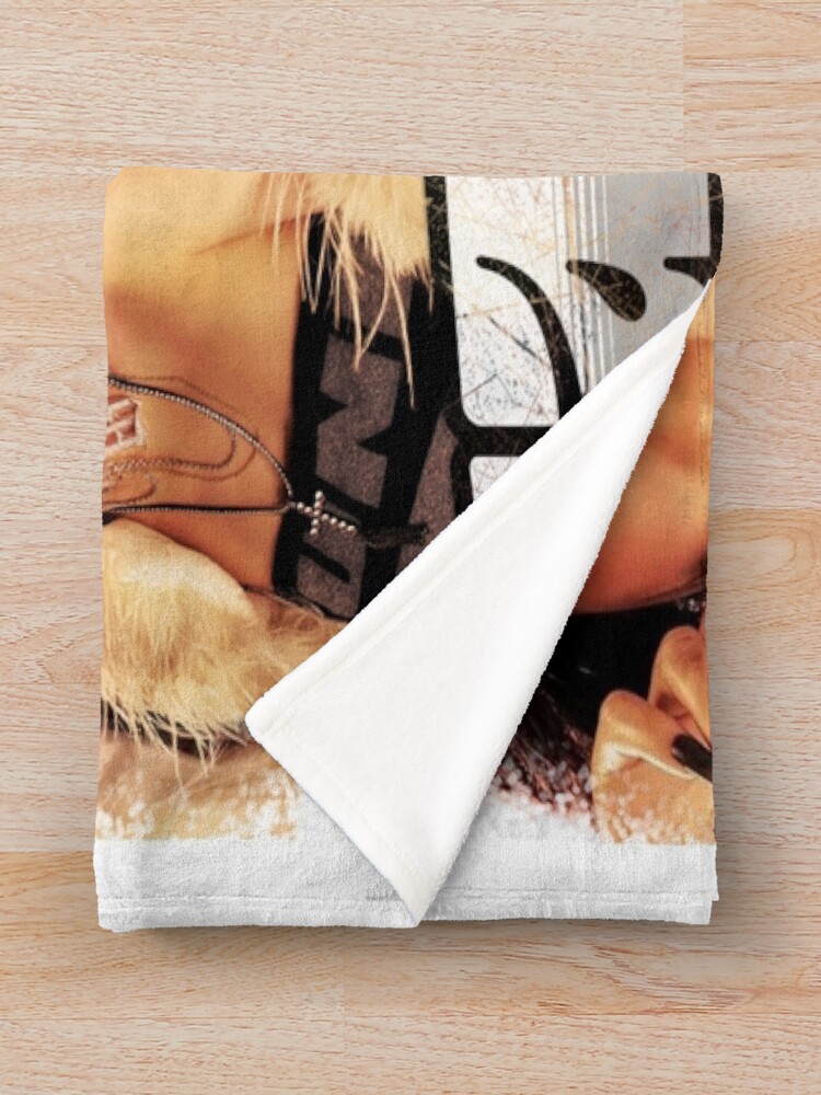 Aespa Karina Dirty Work Throw Blanket - Image 2
