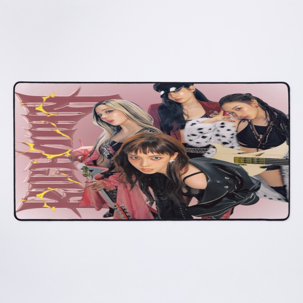 HOt Aespa Rich Man Mouse Pad