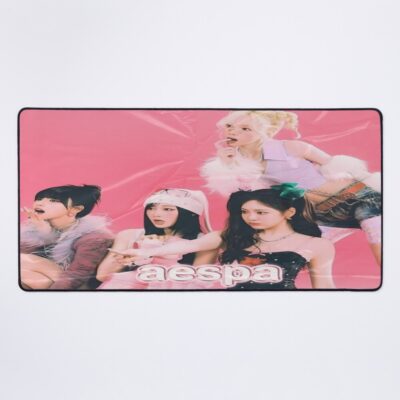 Aespa Hot Mess Girl Mouse Pad