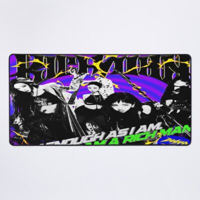 Aespa Rich Man Illustration Art Mouse Pad