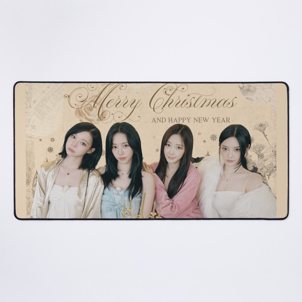 Merry Christmas Aespa Mouse Pad