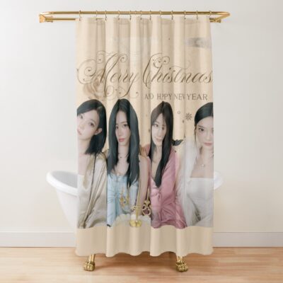 Merry Christmas Aespa Shower Curtain