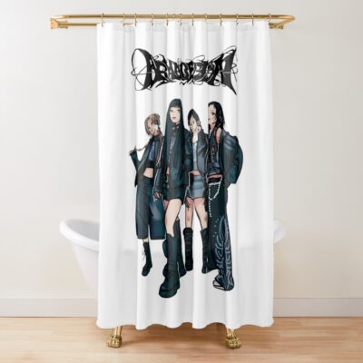 Aespa 에스파 Armageddon Shower Curtain