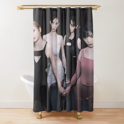 Aespa Kpop Girl Group Shower Curtain