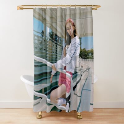 Aespa Karina Spicy Shower Curtain