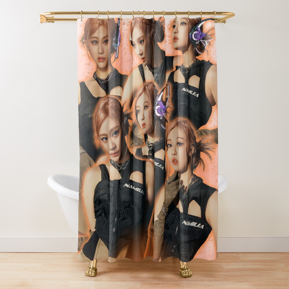 Ningning Of Aespa Shower Curtain