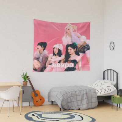 Aespa Hot Mess Tapestry