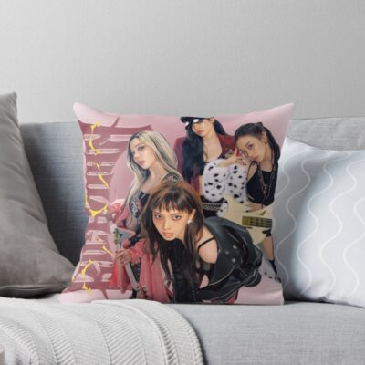 Aespa Rich Man Throw Pillow