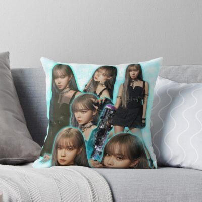 Winter Of Aespa Throw Pillow