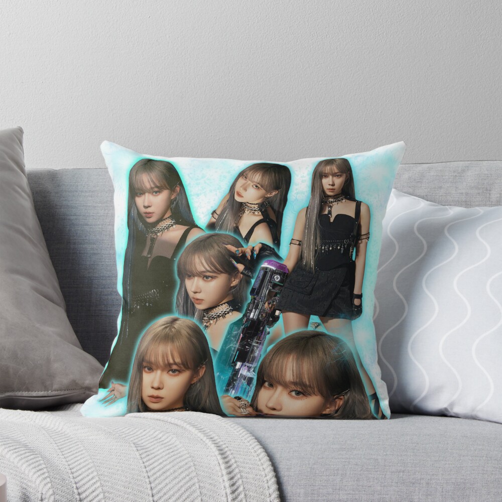 Winter Of Aespa Throw Pillow