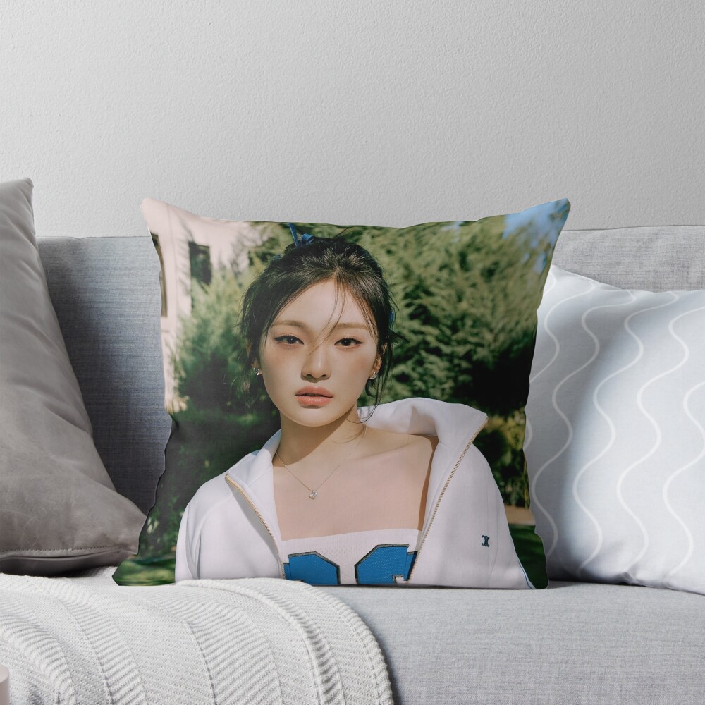 Aespa Ning Ning Spicy Throw Pillow